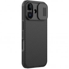 Карбонова накладка Nillkin CamShield Pro для Apple iPhone 17 (6.3") Black