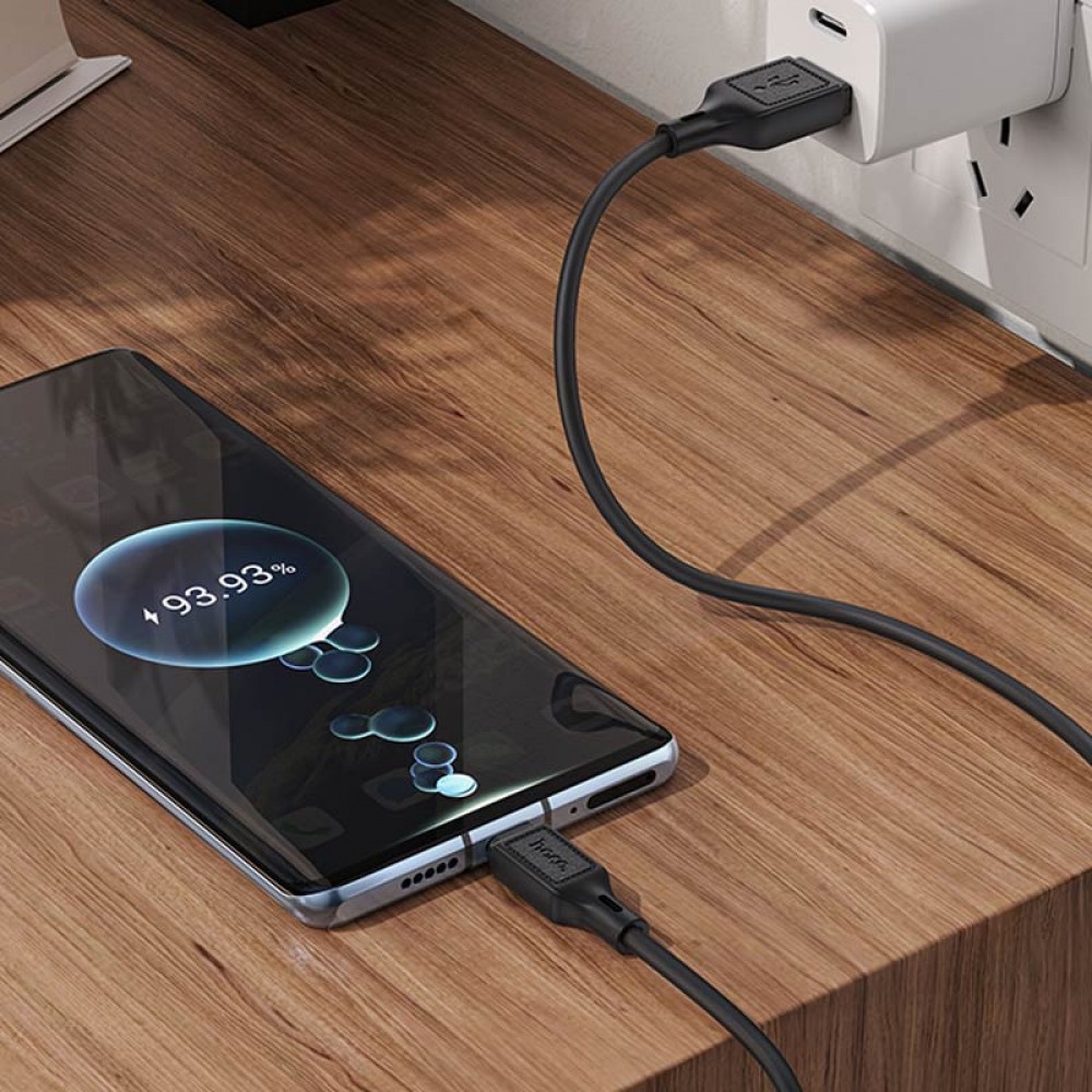 Дата кабель Hoco X90 Cool silicone USB to Type-C (1m)