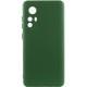 Чохол TPU GETMAN Liquid Silk Full Camera для Xiaomi Redmi Note 12S Зелений / Dark green