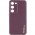 Шкіряний чохол Xshield для Samsung Galaxy S24+ Бордовий / Plum Red