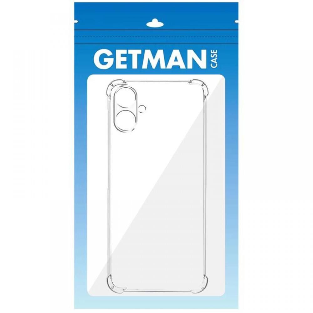 TPU чохол GETMAN Ease logo посилені кути Full Camera для TECNO Spark Go 2 (KM4) Безбарвний (прозорий)
