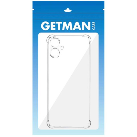 TPU чохол GETMAN Ease logo посилені кути Full Camera для TECNO Spark Go 2 (KM4) Безбарвний (прозорий)