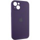 Чохол Silicone Case Full Camera Protective (AA) для Apple iPhone 13 (6.1") Фіолетовий / Elderberry