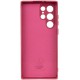 Чохол Silicone Cover Lakshmi Full Camera (A) для Samsung Galaxy S24 Ultra Бордовий / Marsala
