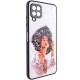 TPU+PC чохол Prisma Ladies для Samsung Galaxy M53 5G Girl in a hat