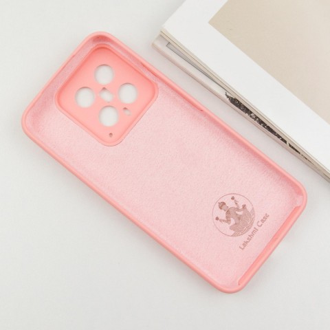 Чохол Silicone Cover Lakshmi Full Camera (AA) для Xiaomi 14 Рожевий / Pink