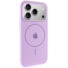Чохол Silicone Case Full Protective (AA) V2 with MagSafe для Apple iPhone 17 Pro (6.3") Бузковий / Lilac