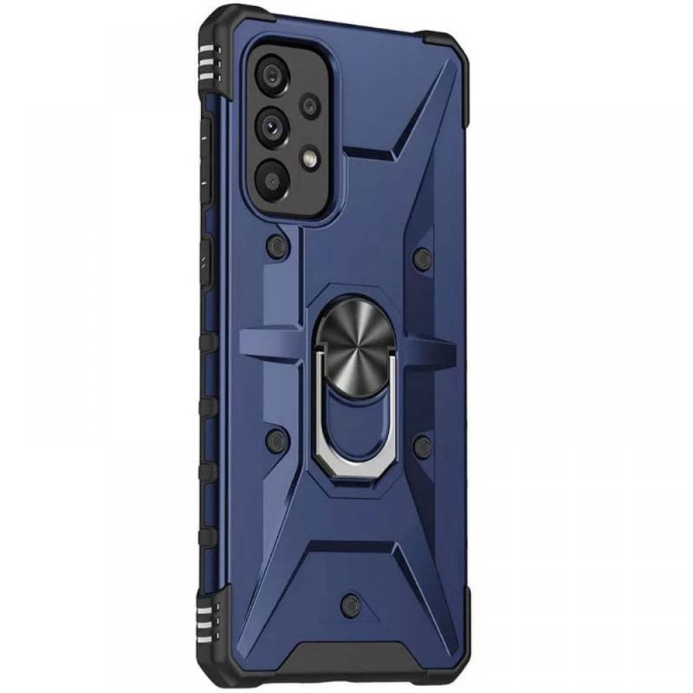 Ударостійкий чохол Pathfinder Ring для Samsung Galaxy A53 5G Синій / Navy