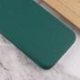 Силіконовий чохол Candy Full Camera для Apple iPhone 12 Pro (6.1") Зелений / Forest green