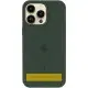 Чохол Silicone Case Full Protective (AA) V2 with MagSafe для Apple iPhone 16 (6.1") Зелений / Cyprus Green