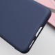 Чохол Silicone Cover Lakshmi Full Camera (AA) для Samsung Galaxy S25+ Синій / Midnight Blue