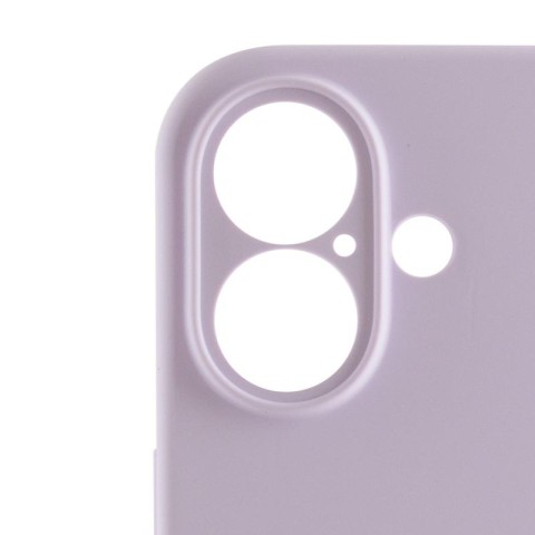 Чохол Silicone Case Full Camera Protective (AA) для Apple iPhone 16 (6.1") Бузковий / Lilac