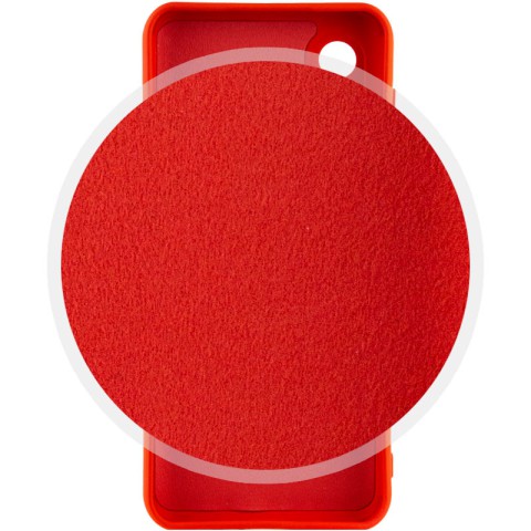 Чохол Silicone Cover Lakshmi Full Camera (A) для Samsung Galaxy A03 Core Червоний / Red