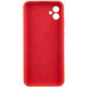 Чохол Silicone Cover Lakshmi Full Camera (AA) для Samsung Galaxy A06 Червоний / Red