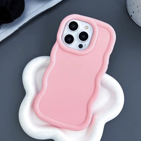 Чохол TPU Ripple для Apple iPhone 13 Pro Max (6.7") Pink