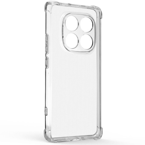 TPU чохол GETMAN Ease logo посилені кути Full Camera для Xiaomi Poco X7 Безбарвний (прозорий)