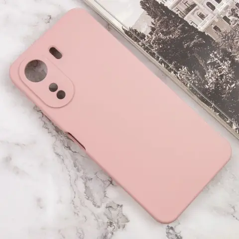 Чохол Silicone Cover Lakshmi Full Camera (AA) для Oppo A60 4G Рожевий / Pink Sand
