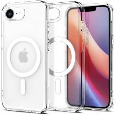 Чохол SGP Ultra Hybrid (MagFit) для Apple iPhone 16e (6.1") Прозорий