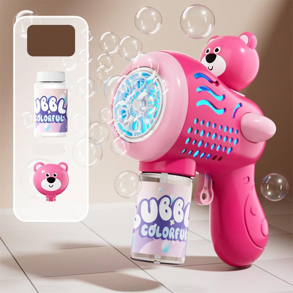 Пистолет с мыльными пузырями H058 Little Bear + bottle 50ml