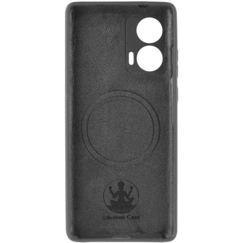 Чохол Silicone Cover Lakshmi Full Camera (AA) with MagFit для Motorola Edge 50 Fusion Чорний / Black