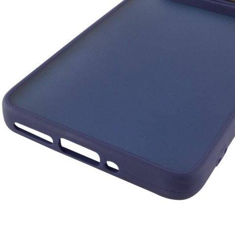 Чохол TPU+PC Lyon Frosted для Xiaomi Redmi Note 14 Pro 4G Deep Navy