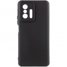 Чохол Silicone Cover Lakshmi Full Camera (AA) для Xiaomi 11T / 11T Pro Чорний / Black