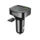 АЗП FM модулятор Hoco E59 Promise 18W (2USB-A) Чорний