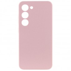 Чохол Silicone Cover Lakshmi Full Camera (AA) для Samsung Galaxy S23 Рожевий / Pink Sand