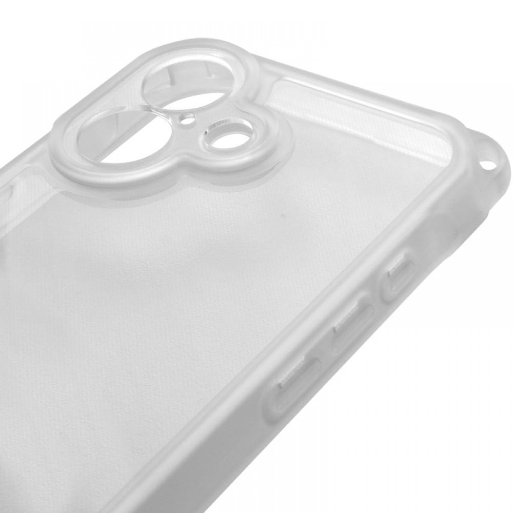 Чохол TPU CrossBody with straps для Apple iPhone 16 Plus (6.7") Transparent