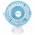 Портативний вентилятор Rechargeable mini fan WD-225C 1200mAh Blue / White