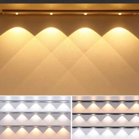 Сенсорний світильник LED з датчиком руху MZ-L1602 (40*10*800mm) Black