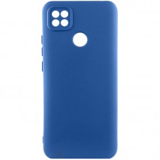 Чохол Silicone Cover Lakshmi Full Camera (AA) для Xiaomi Redmi 10A Синій / Navy Blue