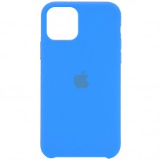 Чохол Silicone Case (AA) для Apple iPhone 11 Pro (5.8") Блакитний / Blue