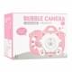 Фотокамера-генератор мильних бульбашок 1001 Kitty Children's camera Pink