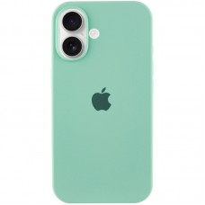 Чохол Silicone Case Full Protective (AA) для Apple iPhone 16 (6.1") Бірюзовий / Turquoise