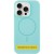 Чохол Silicone Case Full Protective (AA) NO LOGO with MagSafe для Apple iPhone 15 Plus (6.7") Бірюзовий / Light Turquoise