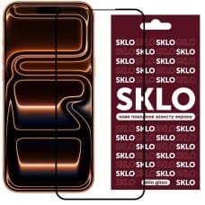 Захисне скло SKLO 3D для Apple iPhone 17 Pro (6.3") Чорний