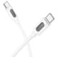 Дата кабель Borofone BX114 Structure Type-C to Type-C 60W (1m) White