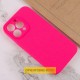 Чохол Silicone Case Full Camera Protective (AA) NO LOGO для Apple iPhone 17 Air (6.5") Рожевий / Barbie pink