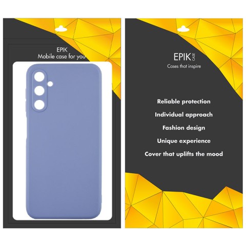 Силіконовий чохол Candy Full Camera для Samsung Galaxy A24 4G Блакитний / Mist blue