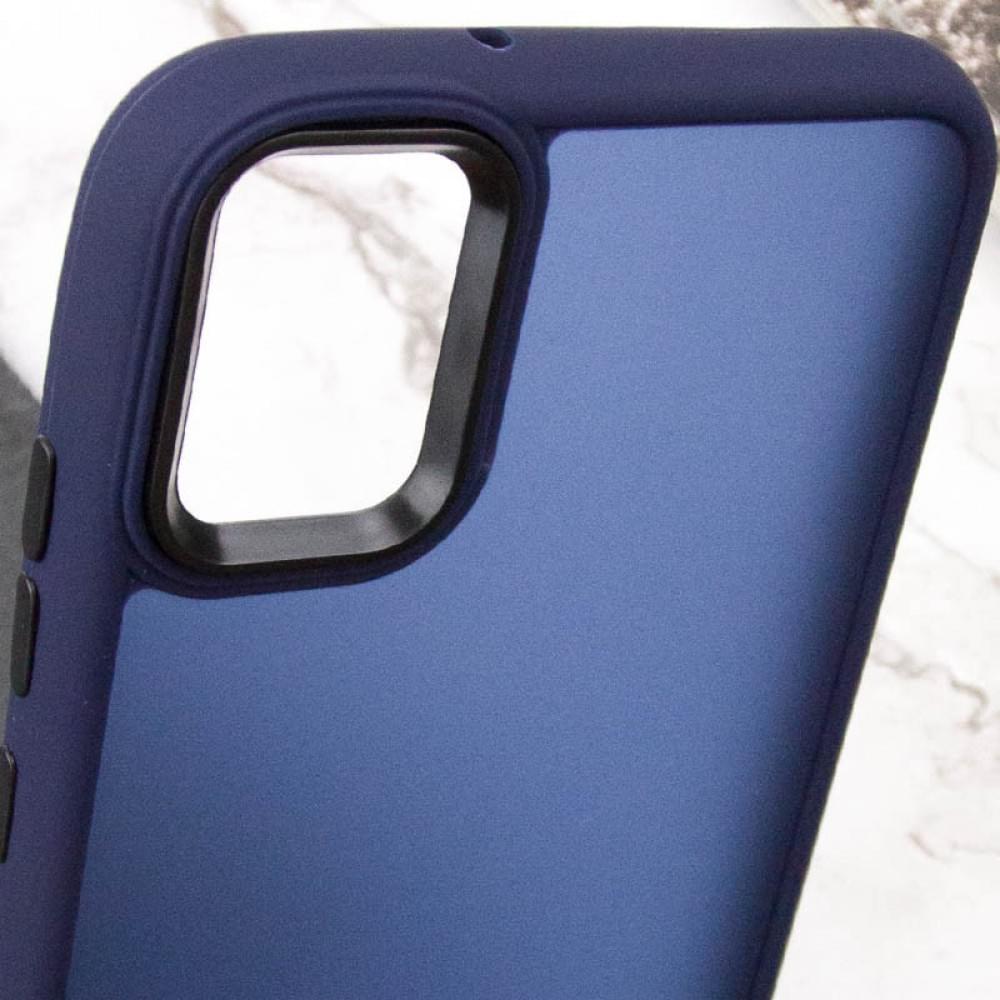 Чохол TPU+PC Lyon Frosted для Samsung Galaxy A05 Navy Blue