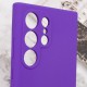 Чохол Silicone Cover Lakshmi Full Camera (AAA) with Logo для Samsung Galaxy S24 Ultra Фіолетовий / Amethyst