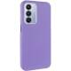 Шкіряний чохол Leather Case Metal Buttons для Samsung Galaxy A25 5G Light Purple