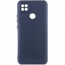 Чохол Silicone Cover Lakshmi Full Camera (AAA) для Xiaomi Redmi 10A Темно-синій / Midnight blue