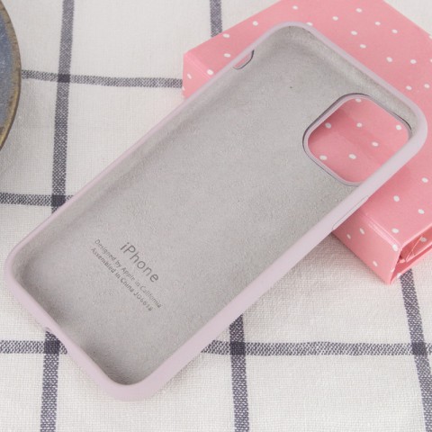 Чохол Silicone Case Full Protective (AA) для Apple iPhone 11 Pro (5.8") Сірий / Lavender