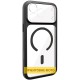 Чохол TPU GETMAN Moon Clear with MagSafe для Apple iPhone 14 Pro (6.1") Black