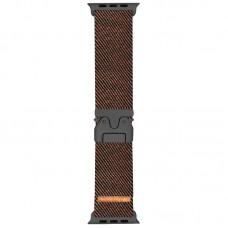 Ремінець Nylon New Design для Apple Watch 38/40/41/42mm Brown