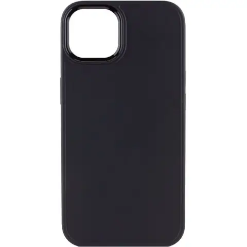 TPU чохол Bonbon Metal Style для Apple iPhone 14 Plus (6.7") Чорний / Black