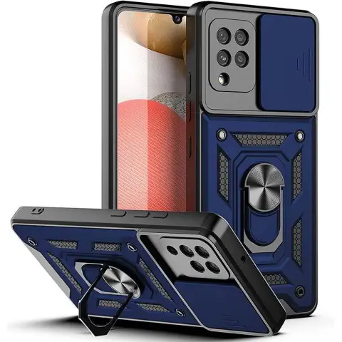Чохол Ummi Camshield Serge Ring для Samsung Galaxy M53 5G Синій
