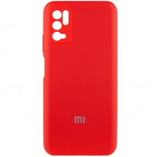 Чохол Silicone Cover Full Camera (AA) для Xiaomi Redmi Note 10 5G / Poco M3 Pro Червоний / Red